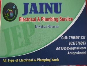 Jainu Electrical and Plumbing Service