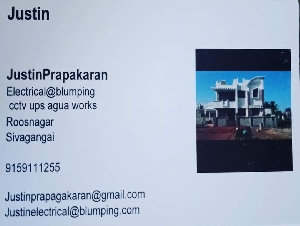 Justin Prapakaran Electrical & Plumbing Works