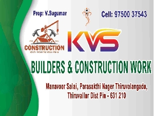 KVS Builders & Construction Work