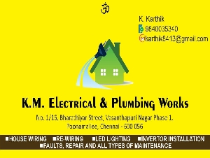 KM Electrical And plumbing Works
