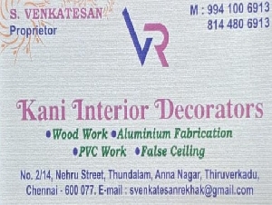Kani Interior Decorators