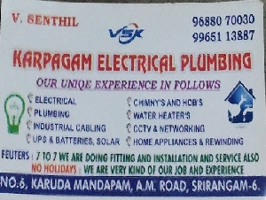 Karpagam Electrical Plumbing