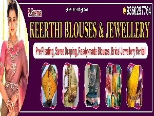 Keerthi Jewellery & Blouse