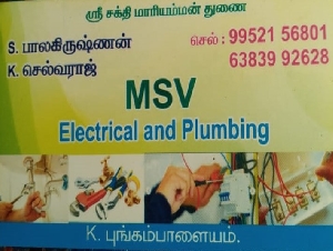 MSV Electrical and Plumbing