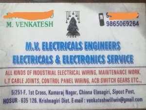 MV Electricals Engineers