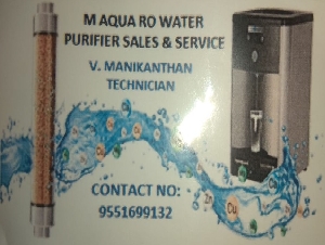 M Aqua RO Water Purifer