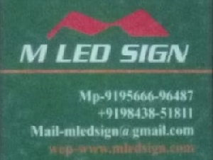 M LED Sign