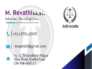 M Revathi Advocate