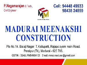 Madurai Meenakshi Construction