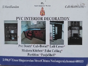 Manikandan PVC Interior Decoration