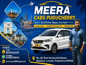 Meera Cabs Puducherry