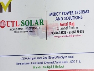 Mercy Power Systems and Solutions