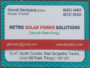 Metro Solar Power Solutions