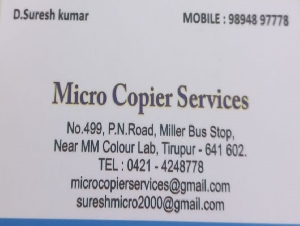 Micro Copier Services