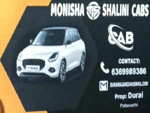Monisha Shalini Cabs