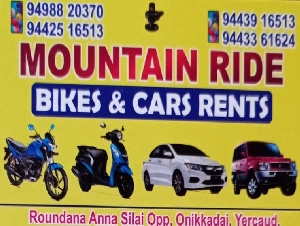 Mountain Ride Bikes and Cars Rent
