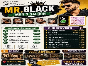 Mr Black Men,s Saloon