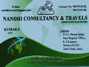 Nandhi Consultancy & Travels