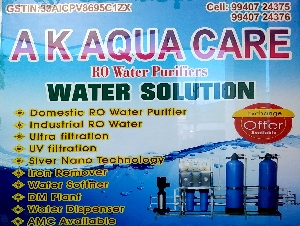 AK AQUA CARE RO WATER PURIFIERS