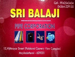 SRI BALAJI Pipe Corporation