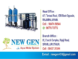 New Gen Aqua Water System