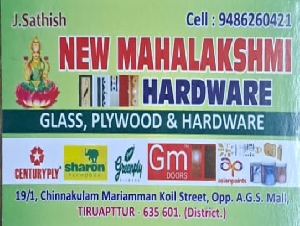 New Mahalakshmi Hardware