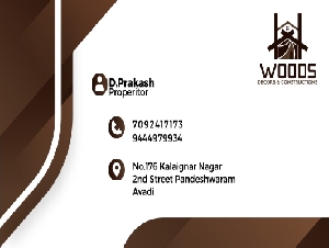 Prakash Woods Decors & Constructions