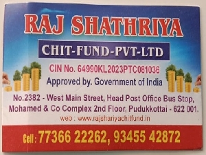 Raj Shathriya Chit Fund Pvt Ltd