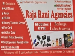RajaRani Agencies