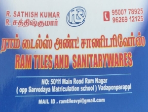 Ram Tiles and Sanitarywares