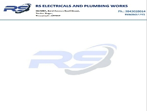 Rs Electrical And Plumbing Works