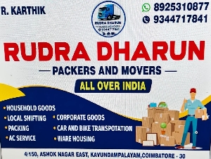 Rudra Dharun Packers and Movers