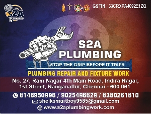 S2A Plumbing Work