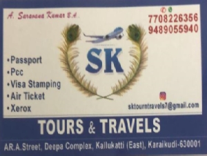 SK Tours & Travels & Matrimonial Service