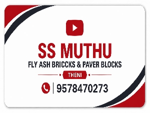 SS Muthu Fly Ash Bricks & Paver Blocks