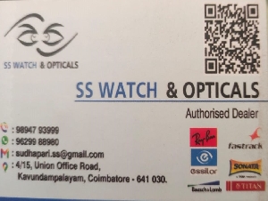 SS Watch & Opticals