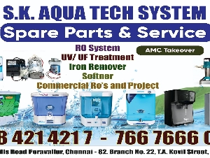 S K Aqua Tech System Spare Parts and Service
