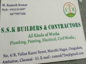S S K Builders and Contractors