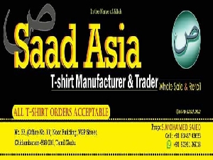 Saad Asia Tshirt Manufacturer