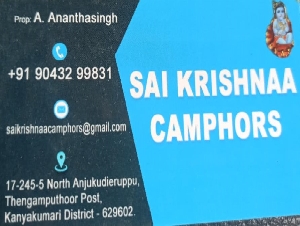 Sai Krishnaa Camphors
