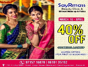 SayRmass Beauty Clinic and Shivani Make Up Artistry