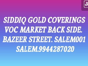Siddiq Gold Coverings