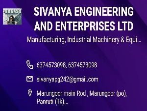 Sivanya Engineering and Enterprises Ltd