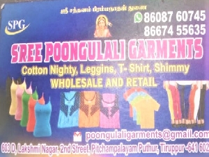 Sree Poongulali Garments