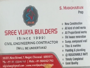 Sree Vijaya Builders