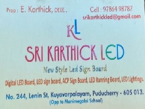 Sri Karthick LED