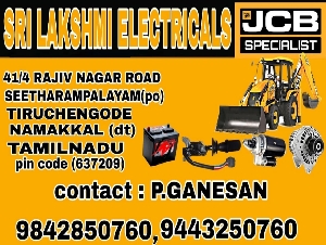 Sri Lakshmi Electricals JCB Specialist 