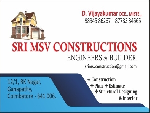 Sri MSV Constructions