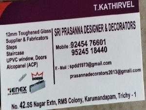 Sri Prasana Designer and Decorators