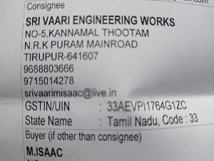 Sri Vaari Engineering Works